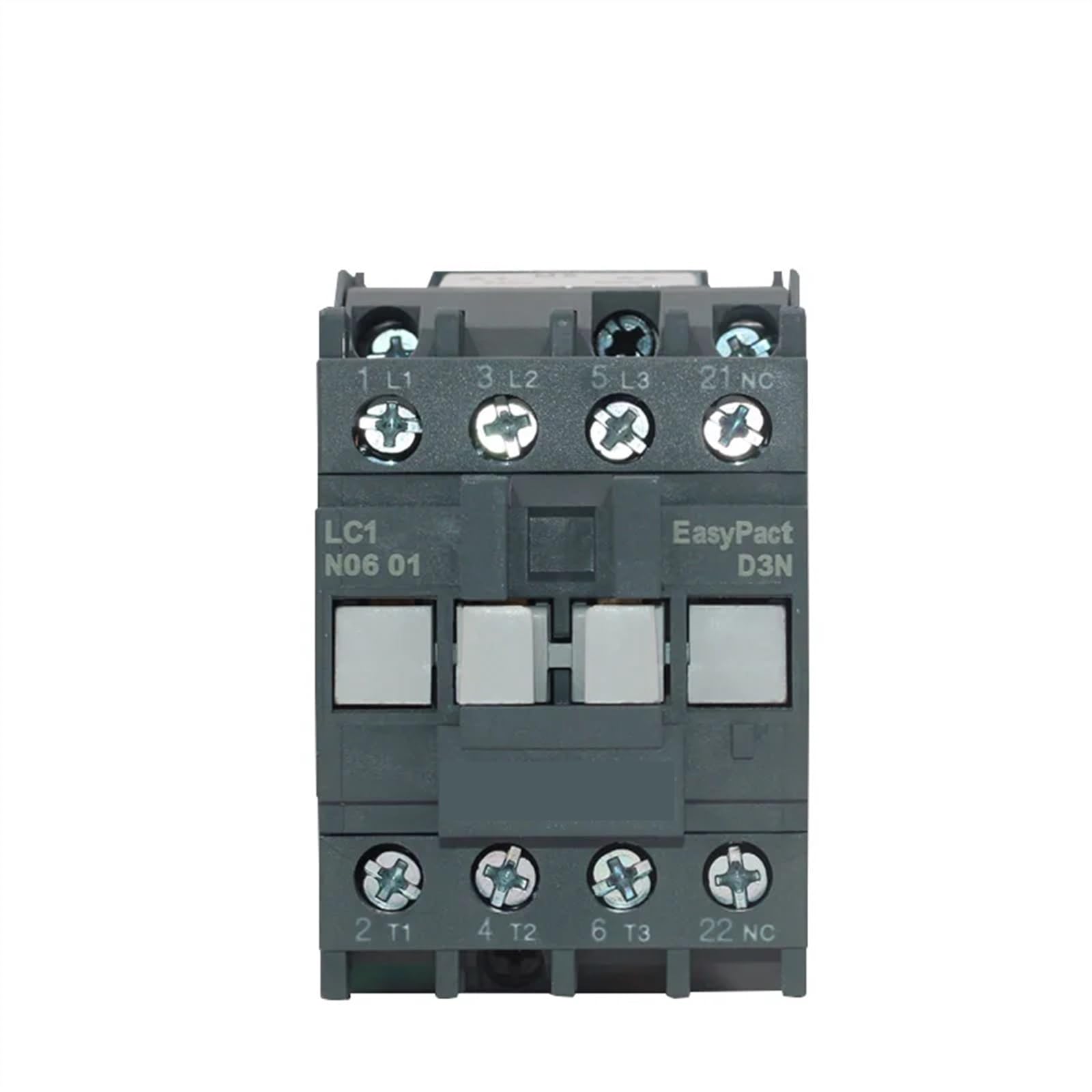 Contacteur CA 3P 6A LC1N0601M7N - Bobine 220V 50/60Hz avec 1 contact NF