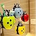 Drhob 1 PC Creative Cute Powerful Suction Toothbrush Holder Toothpaste Perfect Gifts for kids （Color：Green）