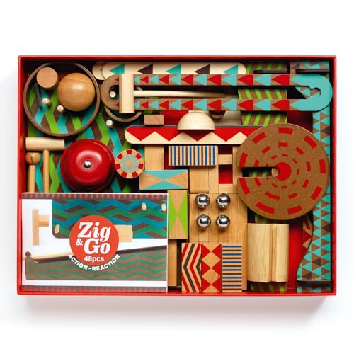 DJECO Zig & Go Big Boum Wall Set de Construcción 48 piezas miniatura 4