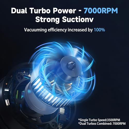 Nail Dust Collector motor dual 7000 RPM con pantalla LED miniatura 6