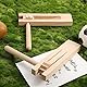 2 Stück Holzratsche Geräusche Maker, Holz Spinning Ratsche, Krachmacher, Holz Rassel Ratsche, Musikinstrument für Kinder, für Spiele Parteien Veranstaltungen, Sportveranstaltungen