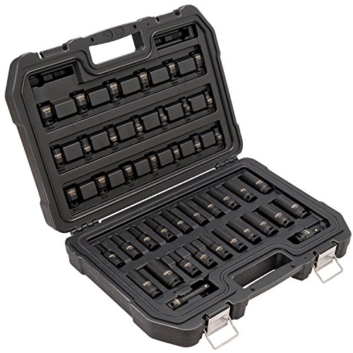 Dewalt Impact Socket Set, Combination, Sae/Mm, 3/8-Inch Drive, 42-Piece (Dwmt19248) #TOP2