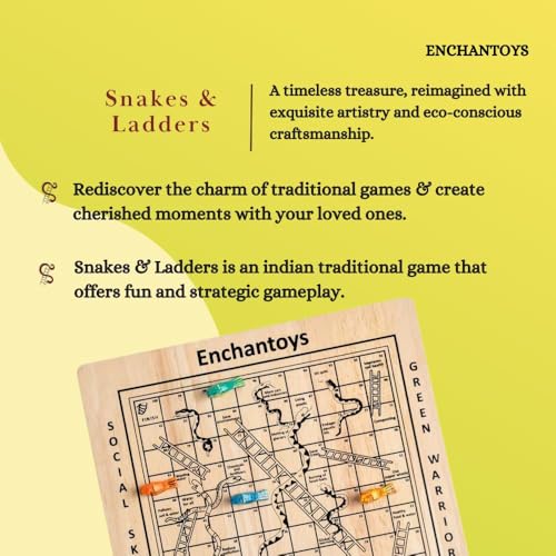 Image of Snakes and ladders Board Game | Vaikuntapali | Moksha Patam | Saap Seedhi |Parama Padam | Chutes and Ladder | Gyan Chauper | Old Time Game | Fun |