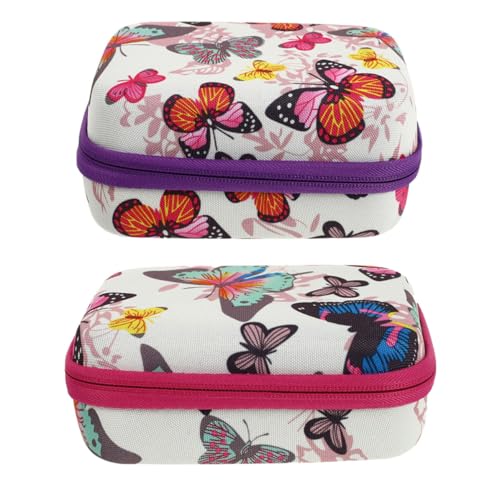 Bolsa para aceites esenciales portatil de tela oxford con organizador de viaje