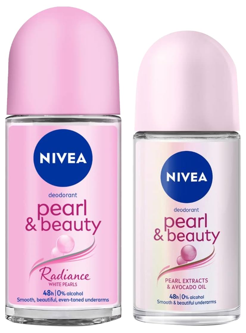 Nivea Women Deodorant Roll On, Pearl & Beauty Radiance For Eventoned Smooth & Beautiful Underarms, 50ml&NIVEA Deodorant Roll On, Pearl & Beauty For Women 50ml-picture-33