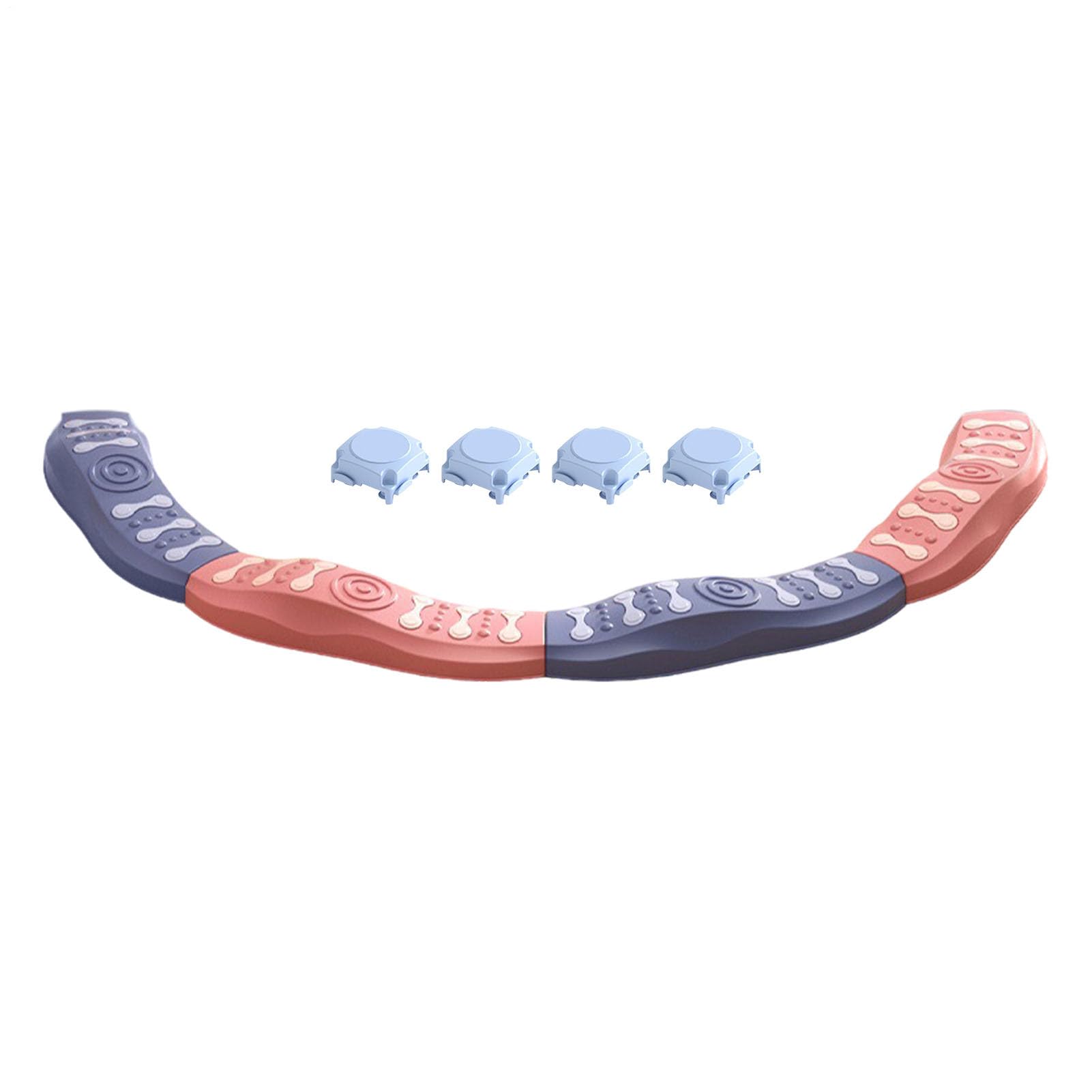Children Sensory Balance Beam – Stackable Coordination Beam Set, Kids Balance Path Kit | Non-Slip Foot Stepping Stones, Textured Sensory Tracks, Lightweight Training Blocks, Physical Motor Skill Toy