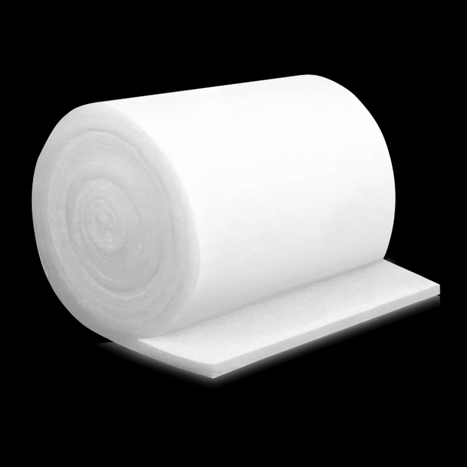 Ezitruz Filterwatte Aquarium, Dick 2cm Filtermatte, 50 cmX70 cm Filtervlies, Aquarium Filterschwamm, Verdickt Biochemischen Filtermedien Filtrationsschaum für Aquarium (weiß)