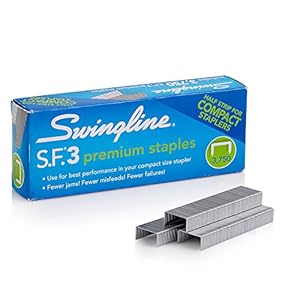 Swingline S.F. 3 Premium Heftklammern, 3750 Stück