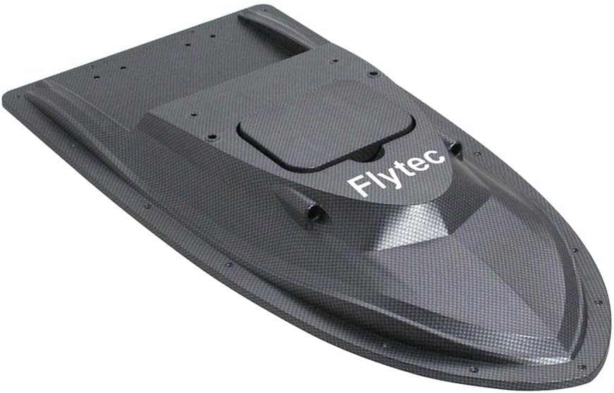 Electric Fishing RC Bait Boat Hull Shell for Flytec V007 Parts Black