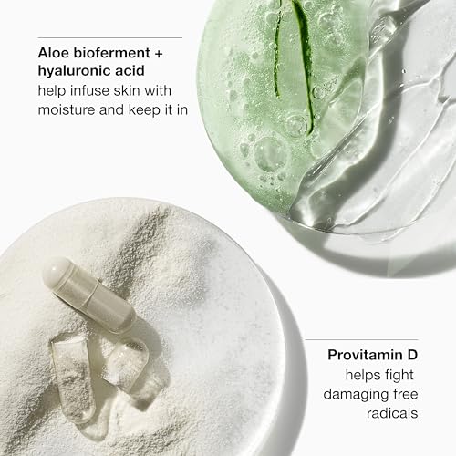 Clinique Moisture Surge Broad Spectrum SPF 28 Sheer Hydrator Face Moisturizer With Hyaluronic Acid, Aloe Bioferment + Provitamin D | Hydrating + Protecting, 50ml
