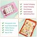 150 Pcs Mylar Bags for Food Storage 6x9 Mylar Bag with Window Pink Resealable Bags for Small Business Bulk Smell Proof Bag Freeze Dried Candy Sealable Packaging Coffee Bean Zipper Packaging