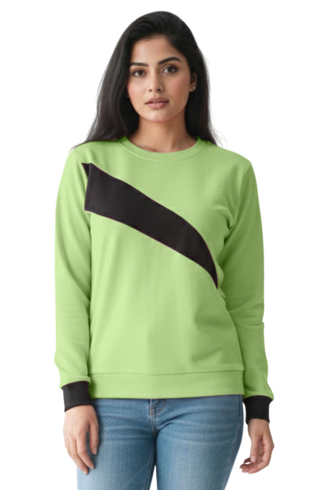 gurukrupaa enterprise Casual Sweatshirt with Long Sleeves, Round Neck, Soft Comfortable Fabric, Regular Fit Winter Wear, Stylish Everyday Pullover Top for Casual and Outdoor Use-picture-10