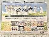 léo lelée farandole  Calendrier perpétuel FARANDOLES PROVENÇALES format 42,5x29,7 cm