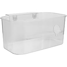 Bedside Hanging Organizer Basket with Multiple Pockets Acrylic