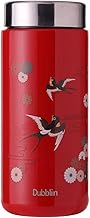 Dubblin Little Water Bottle 200 ml| Double Wall Vacuum Insulated Stainless Steel Bottle | Keeps Water Hot & Cold | No Sweat | Leak Proof | BPA Free, Color-Red