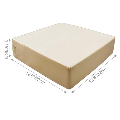 Miniatura 77 de Cojín elevador Sunmall para silla, portátil, desmontable, ajustable, para sillas de bebés o niños, cojín grueso elevador para niños o bebés, lavable