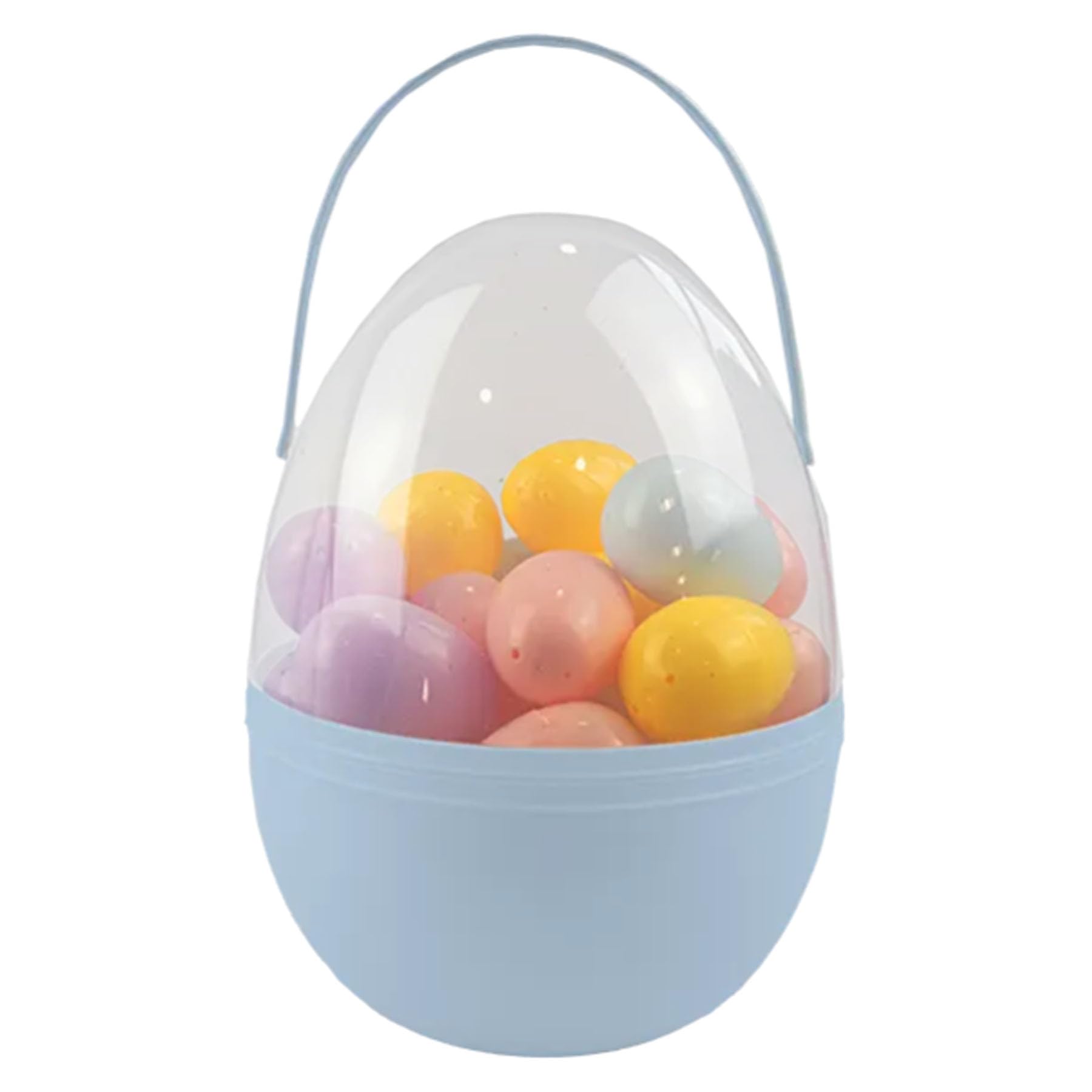 Widdle Gifts Blue 4260 30 Fillable Easter Eggs In Giant 26Cm Egg Holder Including 10Cm Golden Egg (Blue 4260)