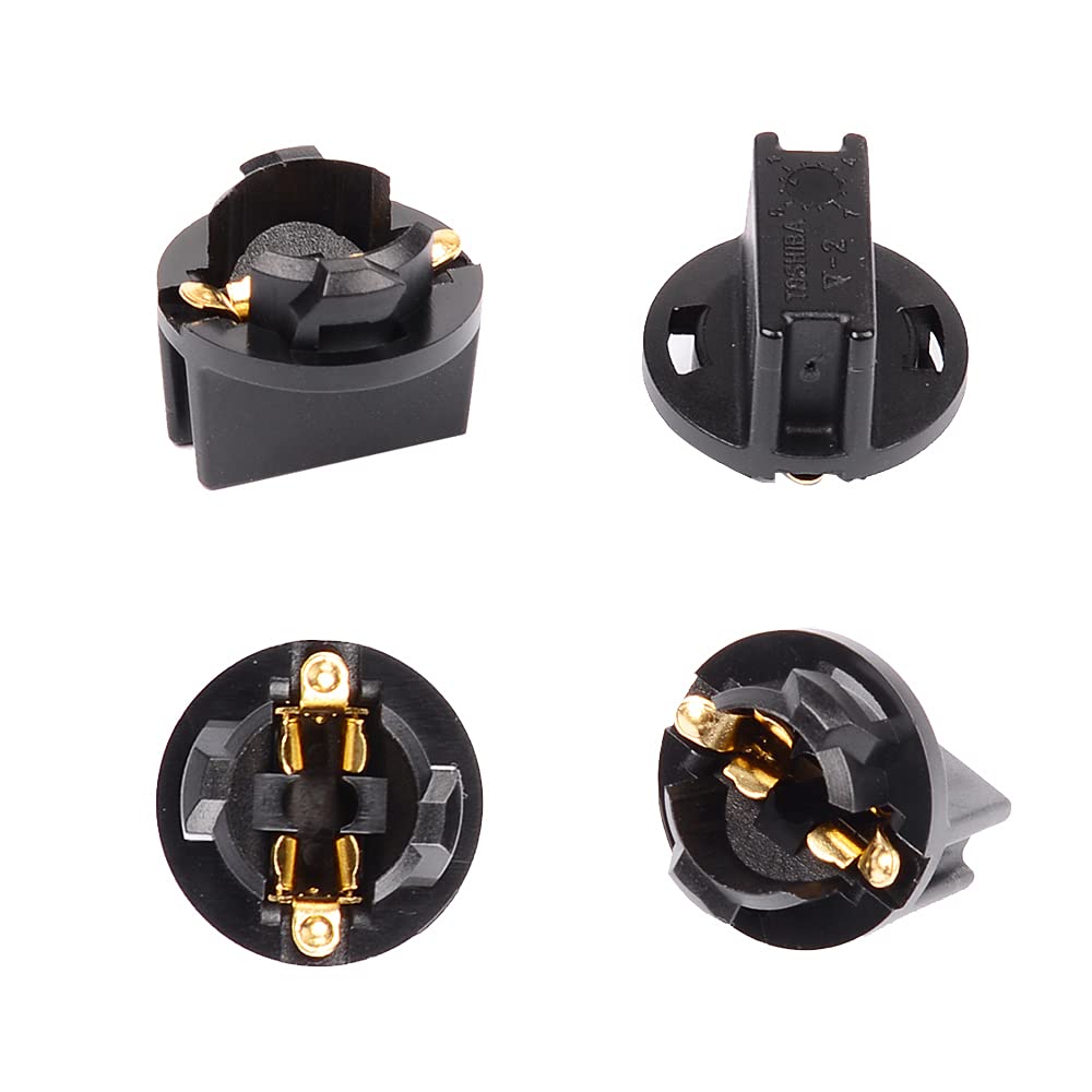 20-Piece T10 194 Twist Lock Bulb Sockets - Instrument Panel Dash Light Bases