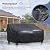 Outdoor Furniture Covers Waterproof, Gorpche 3-seater Outdoor Sofa Cover, Heavy Duty Lawn Patio Furniture Covers with Upgrade Fastener Windproof Buckle Straps, Outdoor Couch Cover - 60"W x 34"D x 30"H