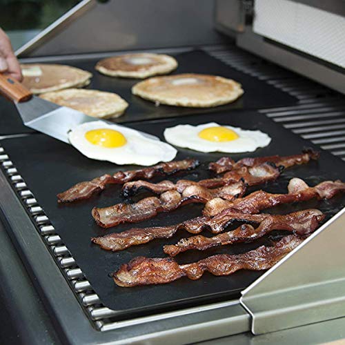 Charcoal Companion Cc4134 Reusable Barbecue Flex Grill Sheets And Mats, Set Of 2, Standard #TOP2
