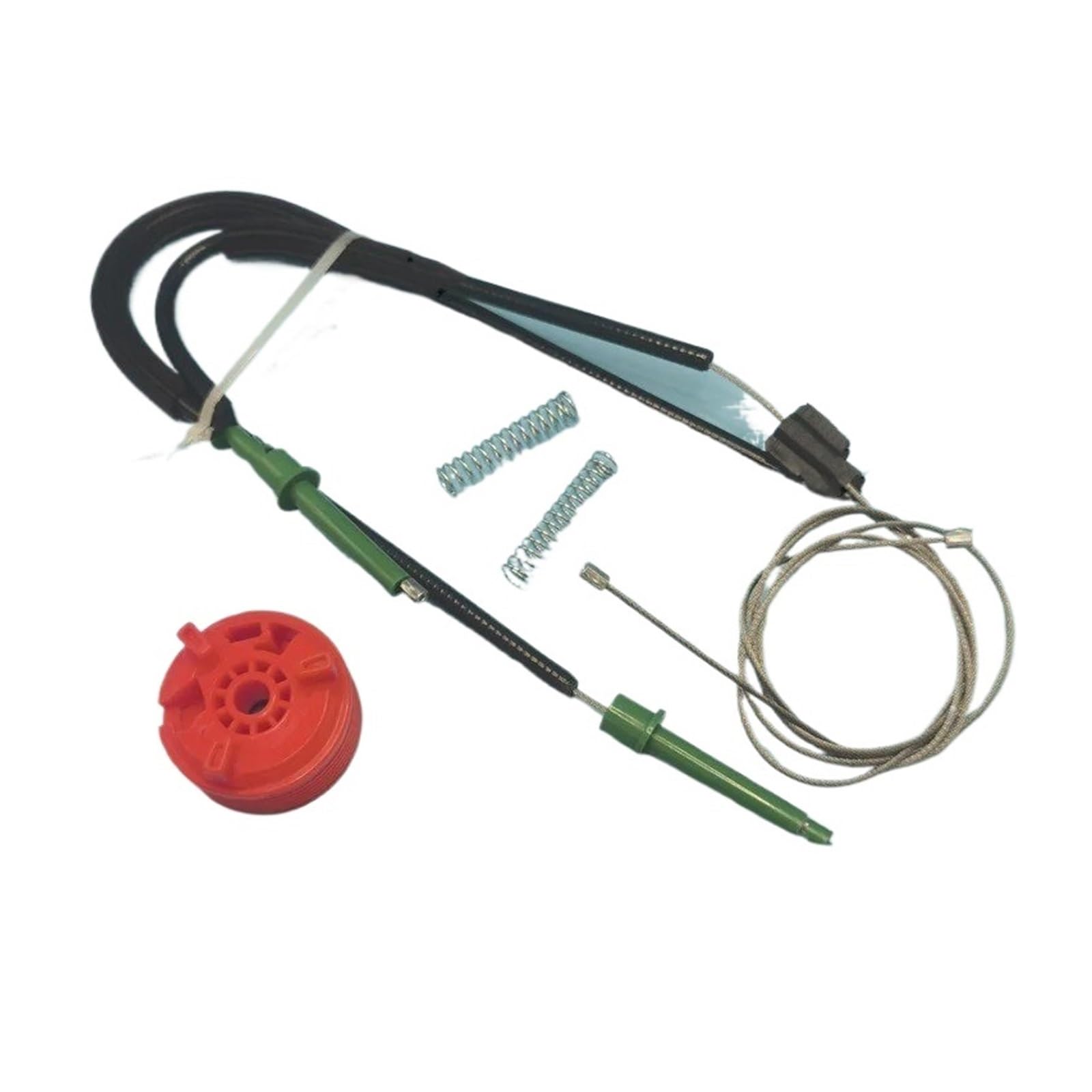 Sauanmnktp Rear Left Set Window Winder Repair Kit For Megane Ii 2002-2016 Window Regulator Repair Kit Cabriolet Rear Left