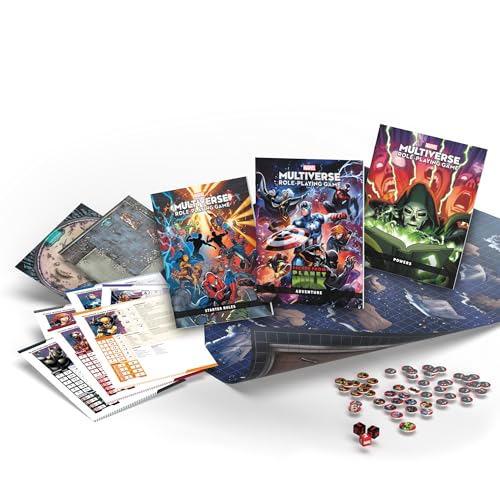CMON Marvel Multiverse RPG: Escape from Planet Hulk Starter Set - Action-Packed Superhero Roleplaying Game, Strategy Game for Kids & Adults, Ages 12+, 2-7 Players, 4 Hour Playtime - Image 3