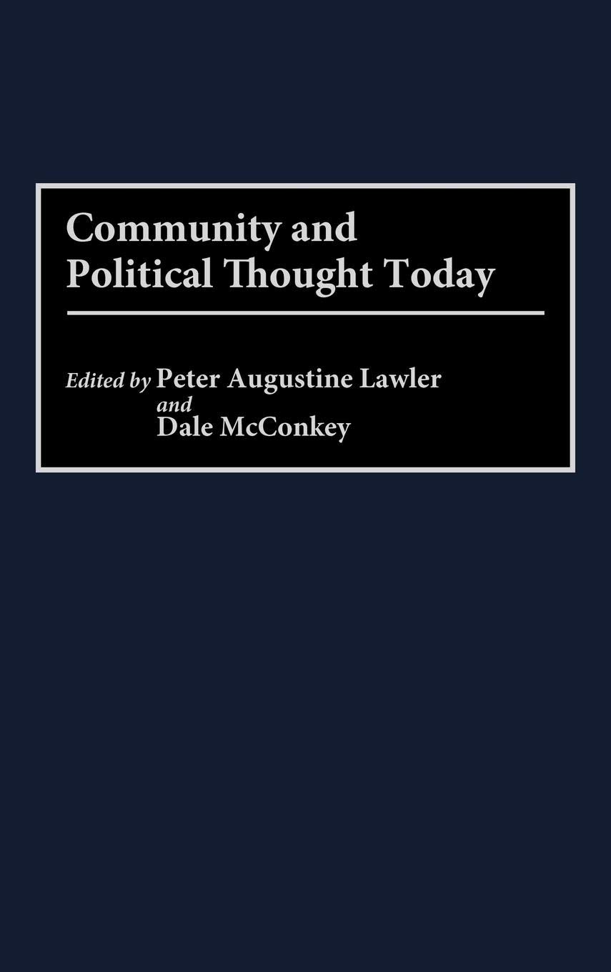 Buy Community and Political Thought Today — BookShops.in