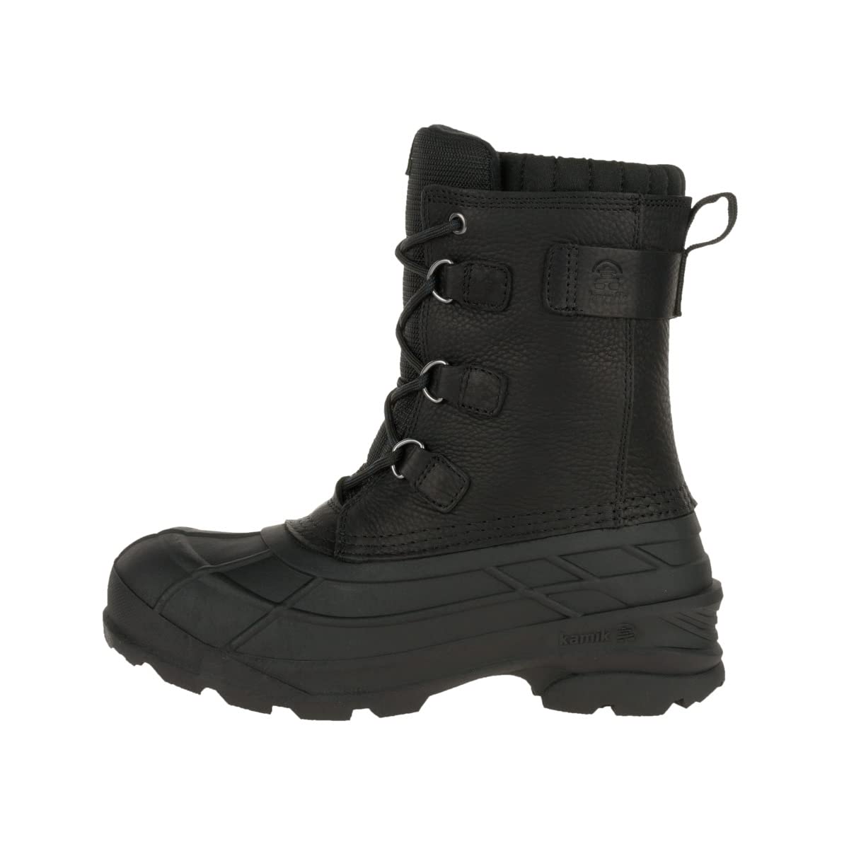Kamik Alborgplus Wk0078 Men's Snow Boots, Black Blk, 10 UK