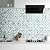 DICOFUN 1 Sheet White Marble Look Peel and Stick Backsplash Tile, Mixed Glass Self-Adhesive Mosaic Tiles, Stainless Steel Stick on Wall Tiles for Kitchen and Bathroom Backspalsh, Mirror Decor