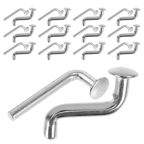 ABOOFAN 50 Goupilles De SéCurité Pour Rack À Palettes Type L/S Avec Clips De Verrouillage D'Angle RivetéS Accessoire Pour Stockage En EntrepôT Et Rayonnage De Garage