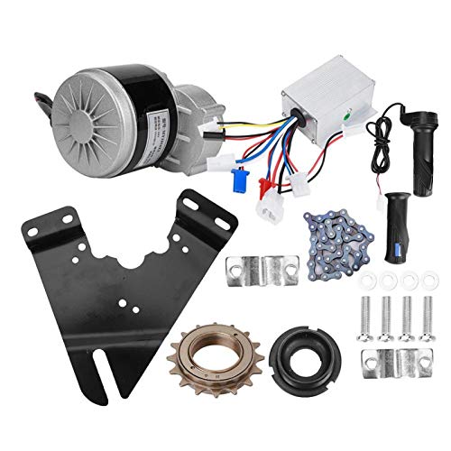 Kit completo de motor elétrico, kit de conversão de bicicleta elétrica 24V 250W para acessórios de a