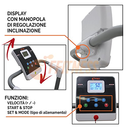 Tapis Roulant Elettrico Pieghevole App Kinomap