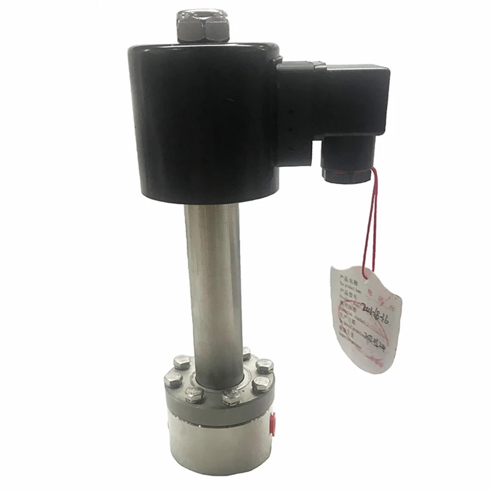 Kriogeniczny zawór elektromagnetyczny 1,6 MPa, 16 bar, 1/4, 1/8, 220 V, 24 V, kryza 6 mm, ciekły azot, zawór SS304, 16 bar (NPT-DC24V-NORMALLY CLOSE)