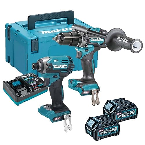 Makita DK0176G205 40V Max Li-ion XGT 2 Piece Brushless Combo Kit Supplied in a Makpac Case