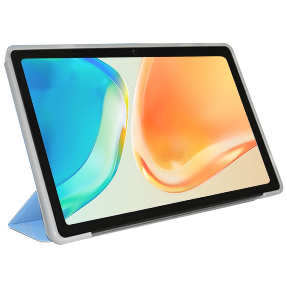 Custodia Sottile In PU Con Supporto Per Tablet Teclast P40HD/M40 Plus/P30S, Blu, Con Funzione Stand E Cover Smart - 4