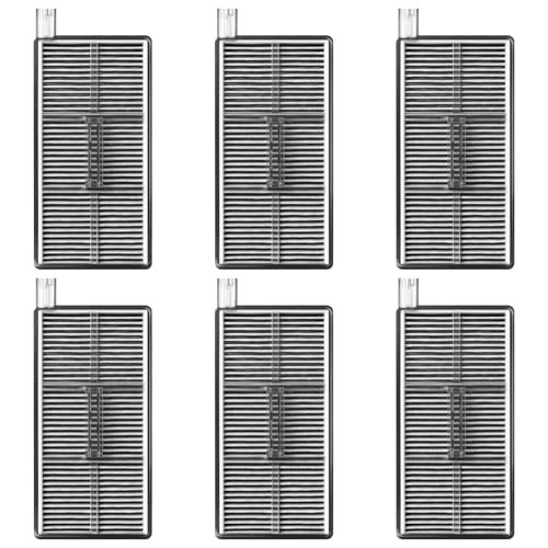 Jegehoyo 6 Pack Replacement HEPA Filters for Dreame Aqua10 Ultra Roller Complete / Aqua10 Ultra Track Complete Robot Vacuum Cleaner Accessories