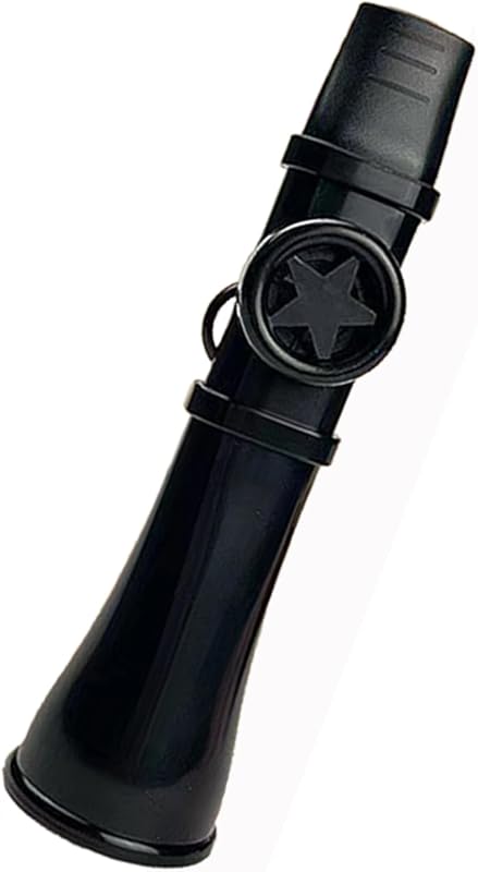 Kazoos for Adults Washable,Professional Kazoo Instruments Great Sound No Need Membranes Easy To Learn Musical Instruments for Guitar,Ukulele,Piano,Gift For Singers,Speaker(1pc black)