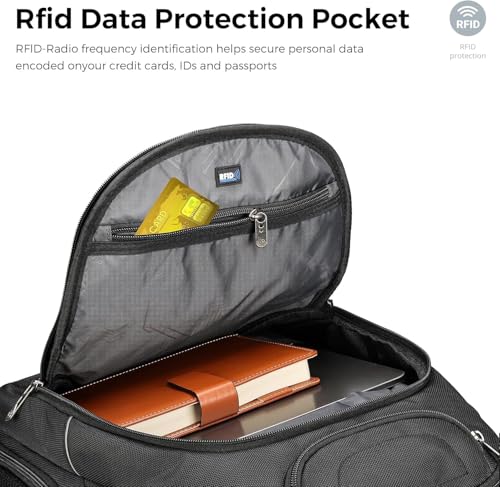 Image of Swissdigital Design Large Travel Backpack For Men, TSA Business Laptop Backpack With Finder color random| J16BTBT013-01
