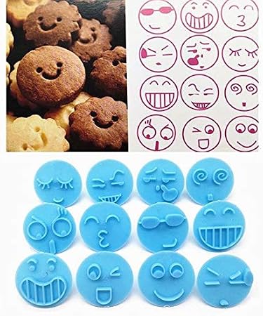 Amazon 絵文字 クッキー型 プラスチック チョコレート キャンディ型 ベーキング用 13個 Fatpig クッキー型