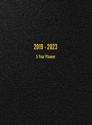 Télécharger 2019-2023 5-Year Planner: 60-Month Calendar (Black) PDF