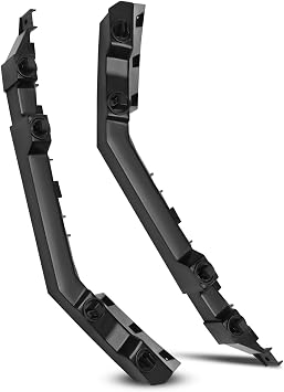 Front Bumper Fender Bracket Retainer Support Set Compatible with 2007-2013 MDX 3.7L Replaces 71193-STX-A00 71198-STX-A00