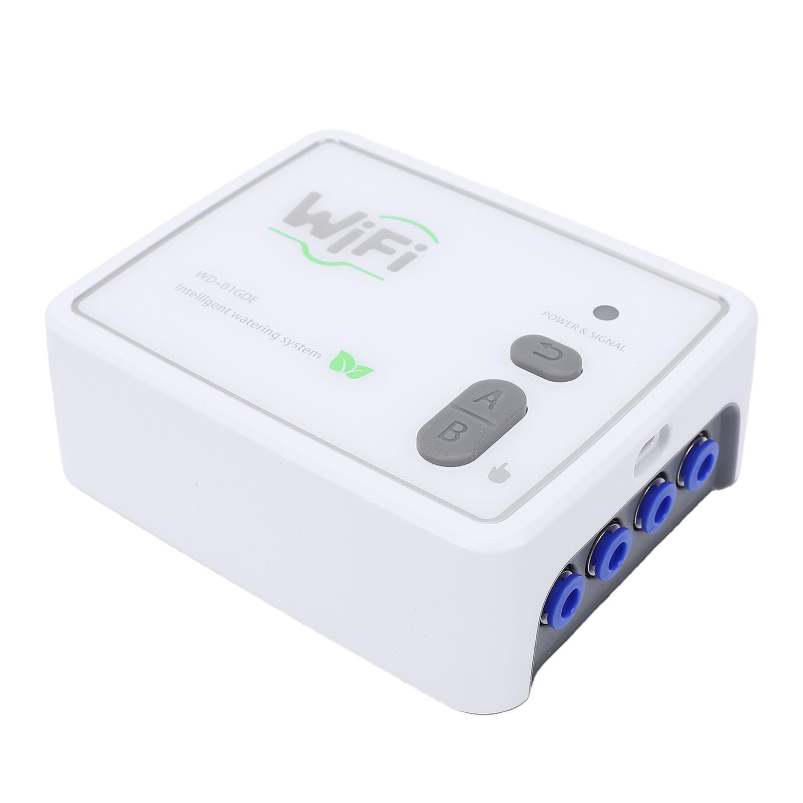 Greensen Inteligentny System Nawadniania Kropelkowego Wi-Fi Zestaw Automatycznego Nawadniania z podwójną pompą Sterowanie aplikacją Regulowany Timer dla 20 Roślin Doniczkowych Wewnątrz Na (wtyczka UE)