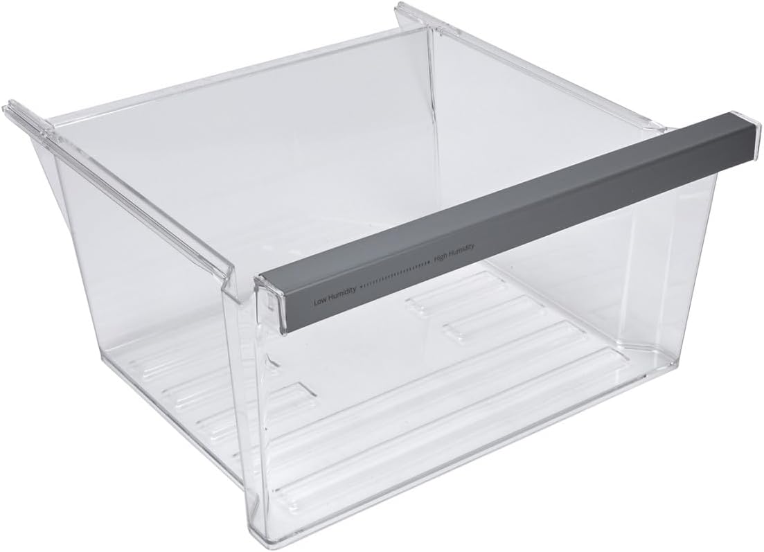 Whirlpool W11162443 SxS Refrigerator Crisper Drawer - New Genuine OEM + FSP Part (replaces W11046494)