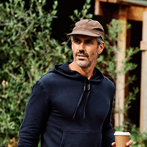 Huckberry Men's Waxed Canvas 6-Panel Hat, Highly Water-Resistant For Protection, Havana, One Size #TOP5