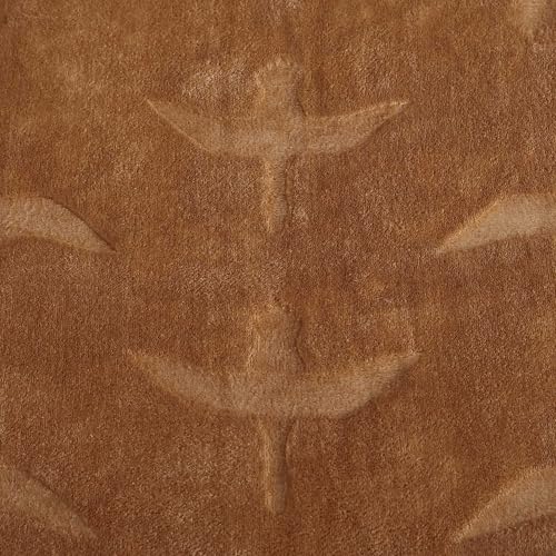 Image of Eddie Bauer - Throw Blanket, Ultra-Soft & Embossed Plush Bedding, Blanket for Couch & Bed (Geese Brown, 50 inch x 70 inch)