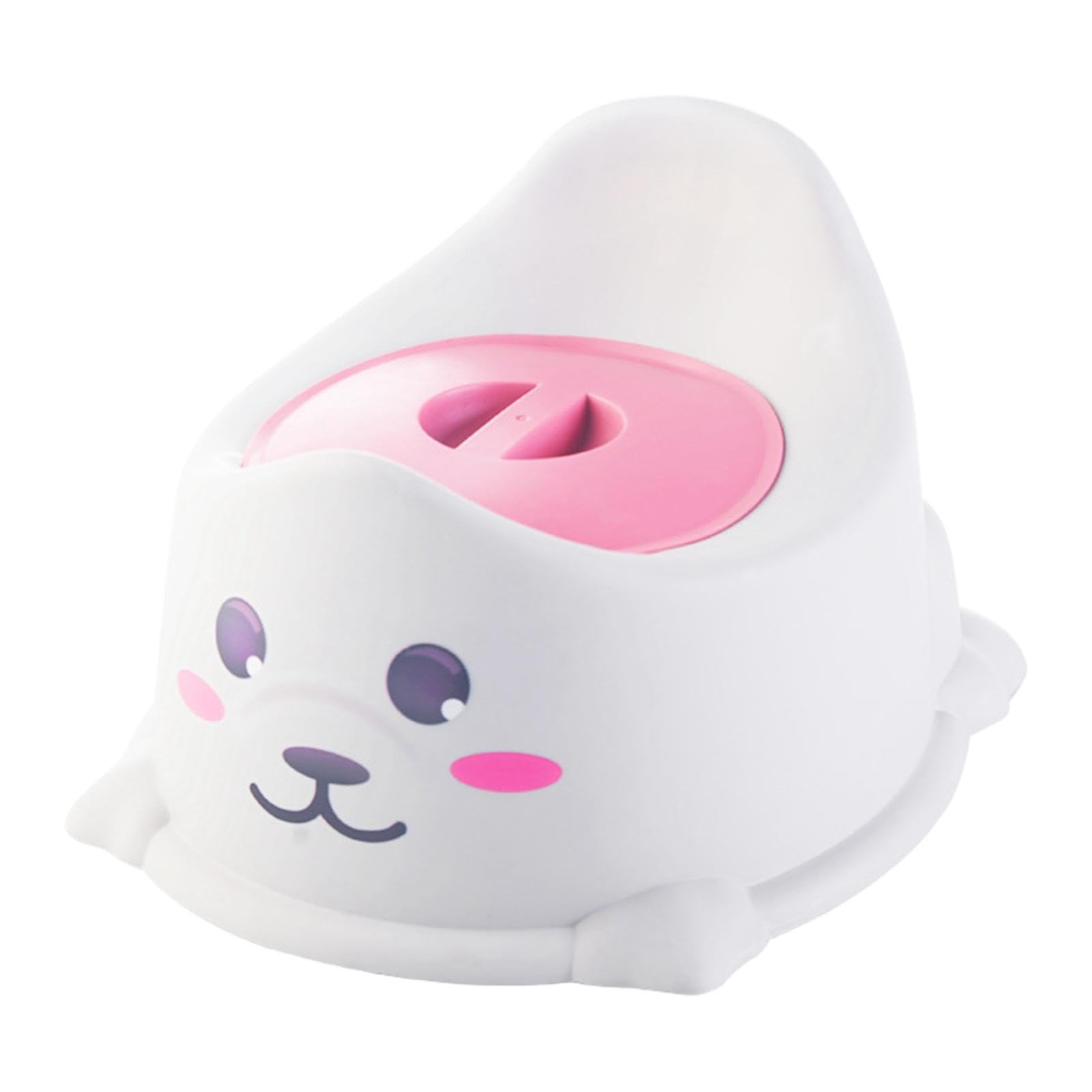 Seggiolino per L'addestramento Al Vasino, Orinatoio Da Viaggio, Facile Da Pulire, Portatile, Adorabile, per Bambini Da 1 a 6 Anni con Coperchio, S, grigio, Taglia unica bambino