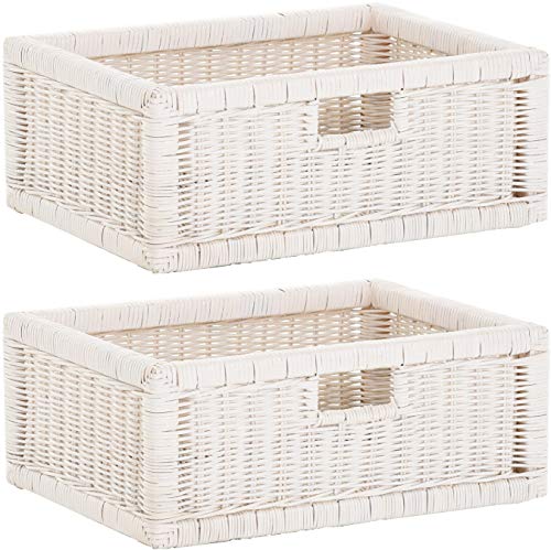 Regalkorb Weiß | Schöne weiße Regalkörbe online kaufen