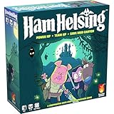 Ham Helsing – Cooperative Monster Adventure Board Game | 1–4 Players, Ages 10+, 60–90 Min | Deck-Crafting with Transparent Cards | Spooky Halloween Theme
