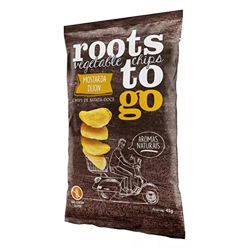 Roots To Go Batata-Doce c/ Mostarda Dijon 45g (6 Pacotes)