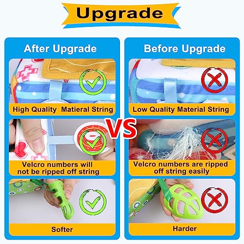 Vpojoy Baby Tissue Box Toy, Soft Montessori Magic Tissue Box Baby Toys 6 To 12 Months, High Contrast Crinkle Paper Sensory Silk Scarves Toys For 1 Year Old Boys Girls Kids Early Learning Gifts #TOP2